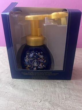 Disney Navy & Gold 50th Anniversary Mickey Foaming Hand Soap Dispenser